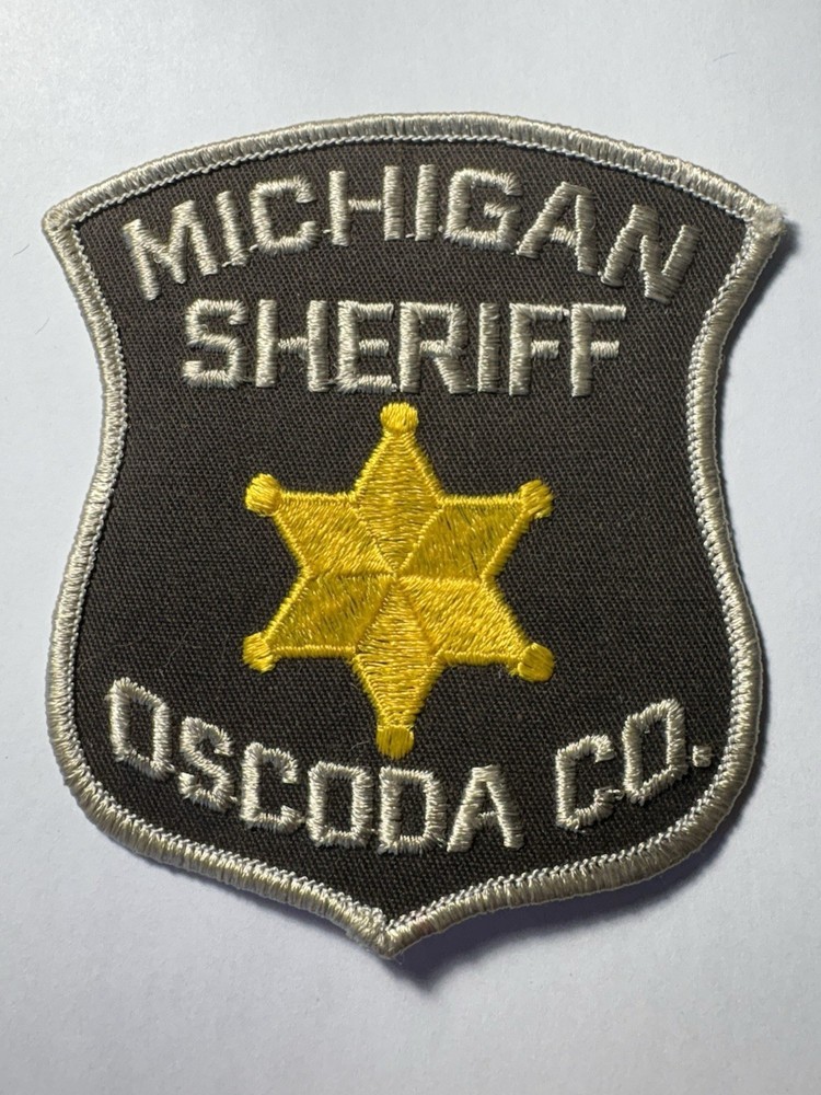 Oscoda County Michigan Sheriff Patch