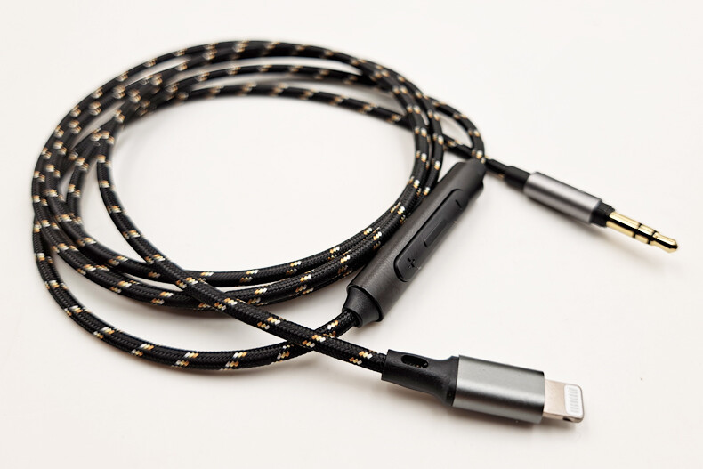 Audio Cable with mic For Focal Bathys Thinksound On2 On1 FIT IPHONE