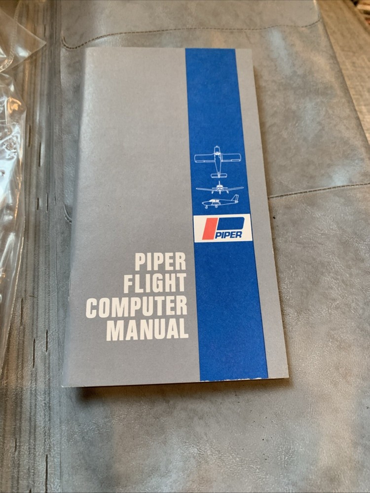 Piper Flight Computer Manual Flite Center & Private Pilot Flight Briefers Manual