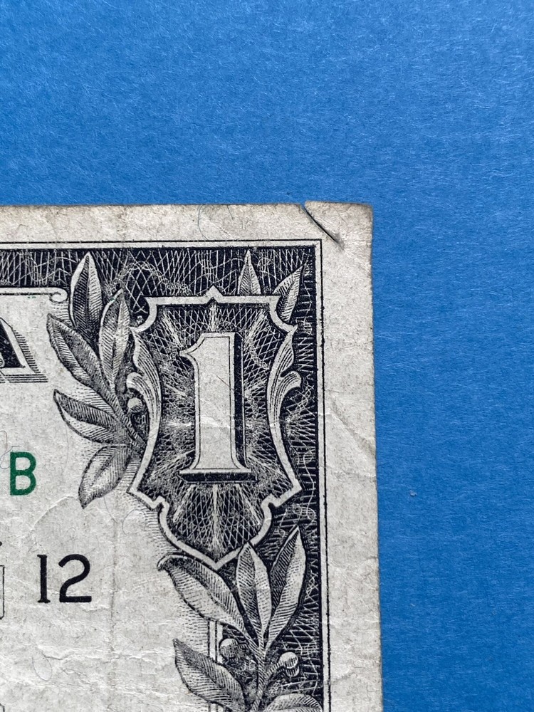 Fancy Serial Number {Triple & Two Pairs) $1 Dollar Very Cool
