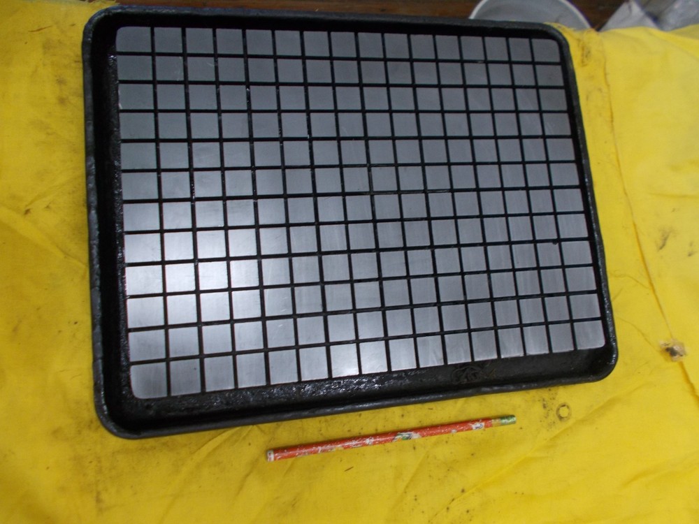 MACHINIST LAPPING PLATE cast iron toolmaker surface finishing tool