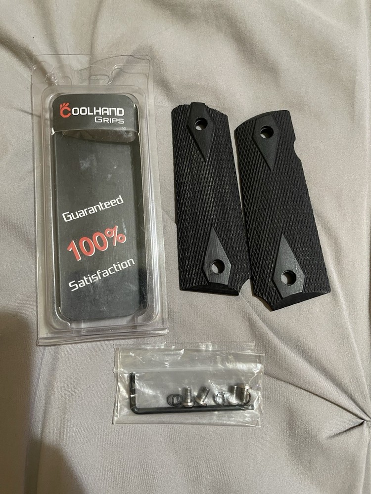 1911 Grips And Mechanical Trigger Pull Gauge