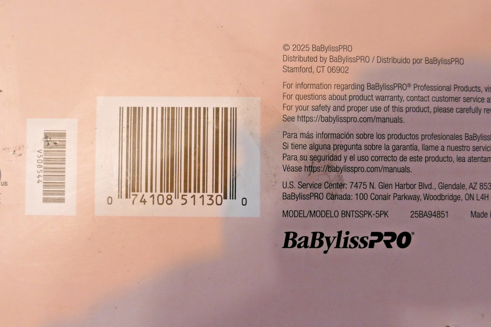 BaByliss PRO Nano Titanium Style / Switch PINK Ionic Multi-Styler Dryer