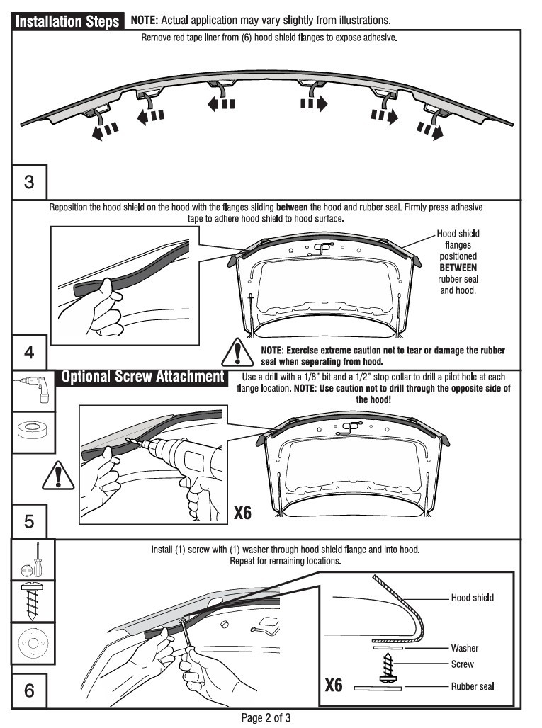 BugFlector II Smoke Bolt-On Bug Shield Protector for 2017-2024 Chrysler Pacifica
