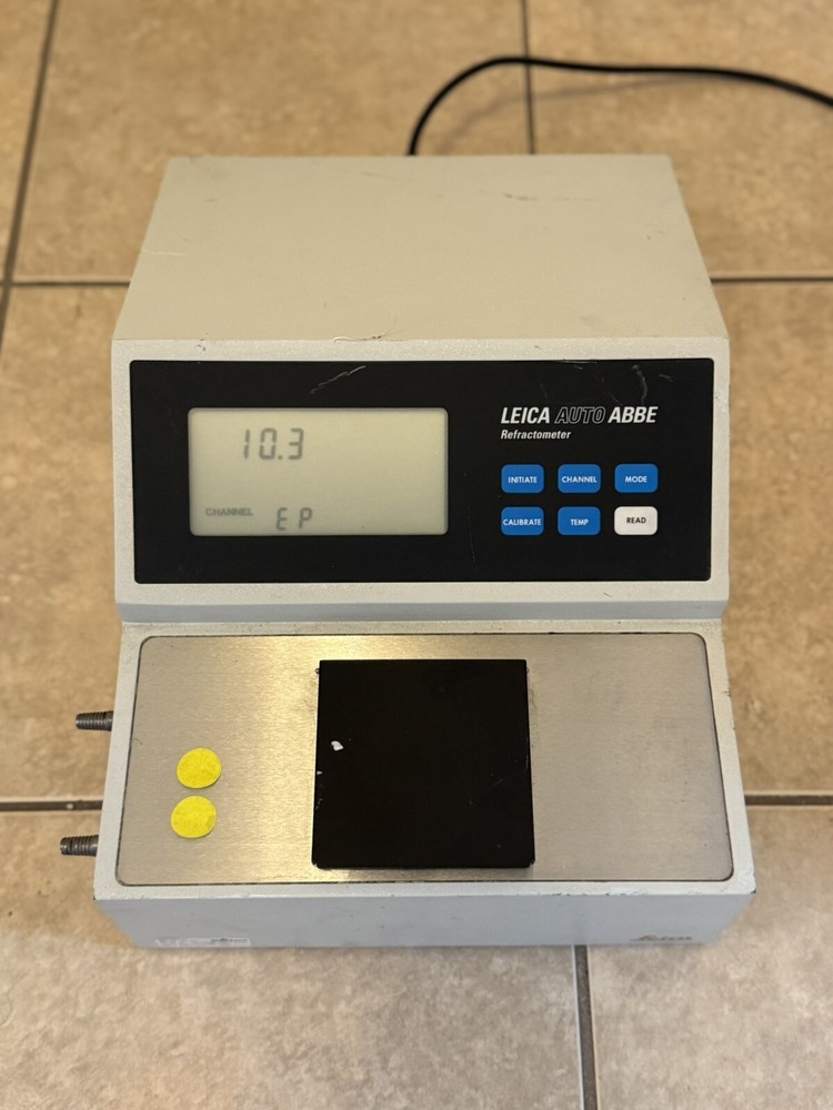 Leica Auto Abbe Refractometer index automatic Tested