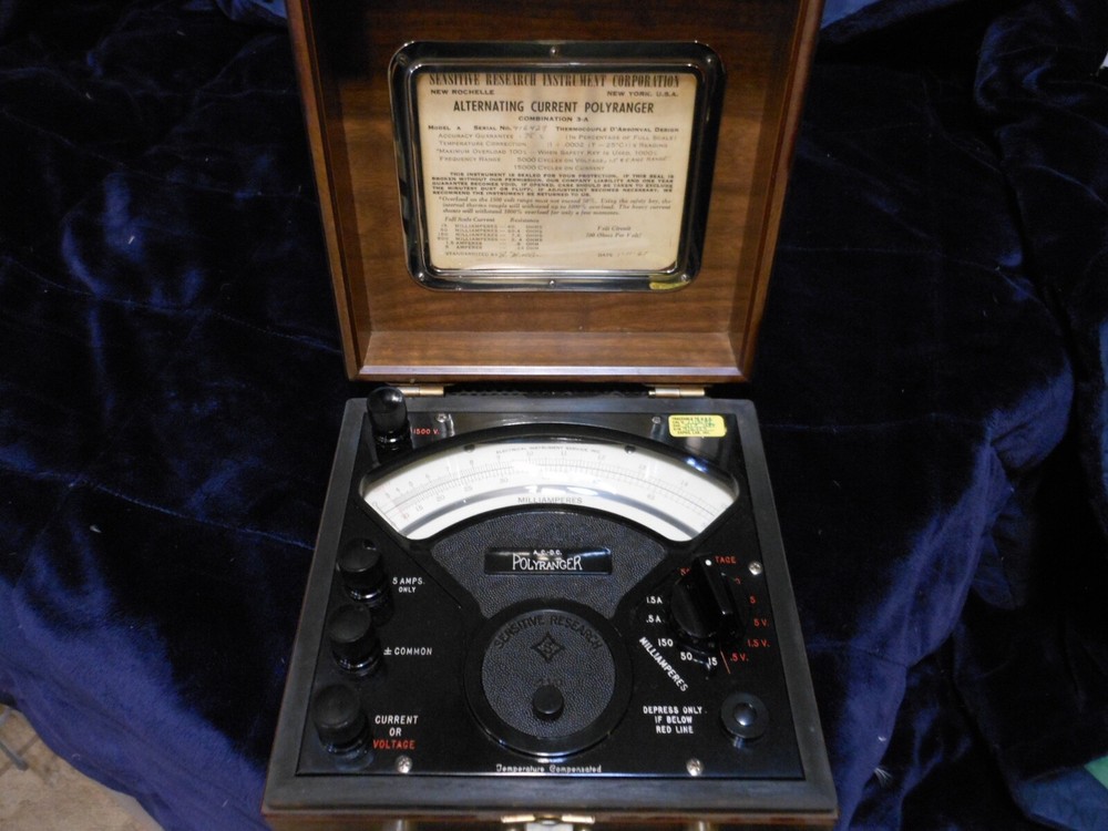 Sensitive Research Instrument Corp. Polyranger Universal AC/DC MODEL A
