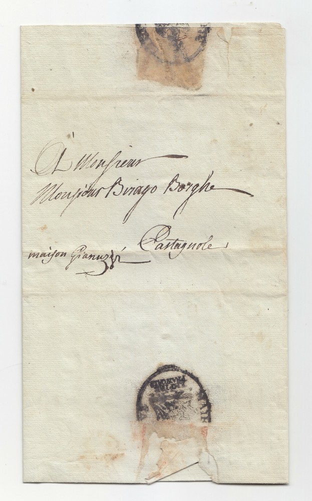 GG732-IMPERO Francese-Piemonte-Pref.da Neyves A Damselfish