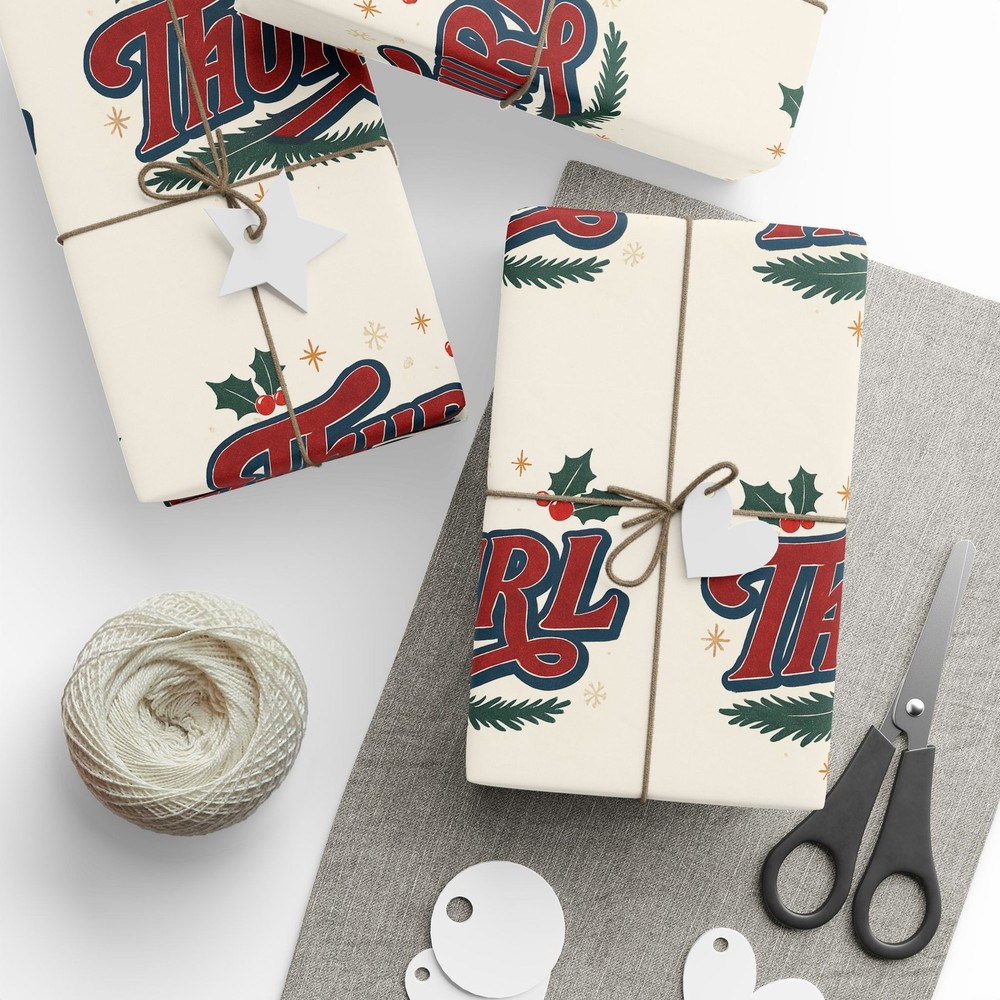 "Thurl" Holiday Wrapping Papers