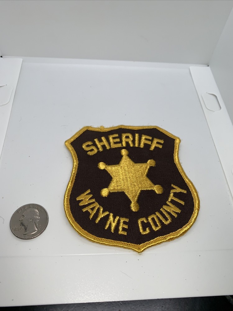 Wayne County Sheriff (Michigan) Vintage Shoulder Patch