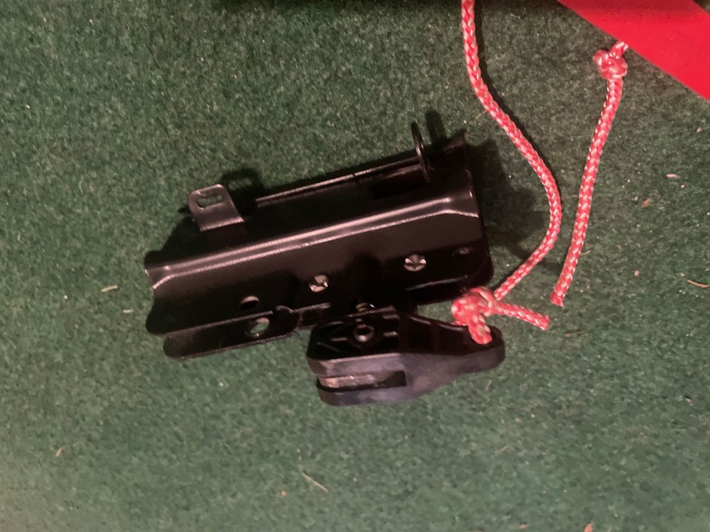 Garage door opener trolley assembly