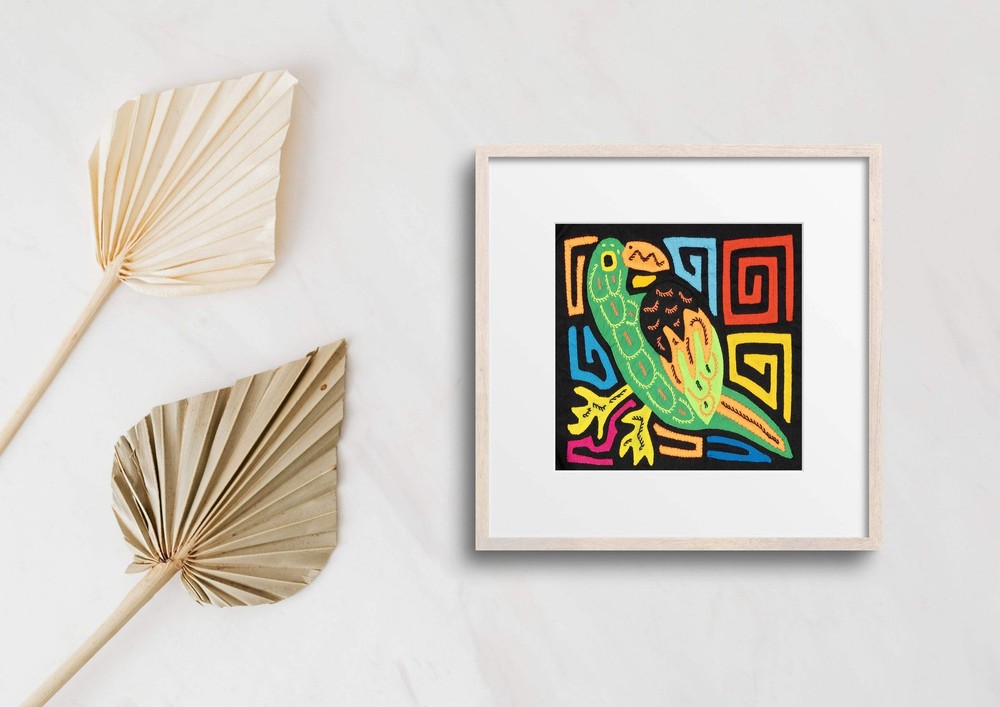 Green Parrot Bird Molita