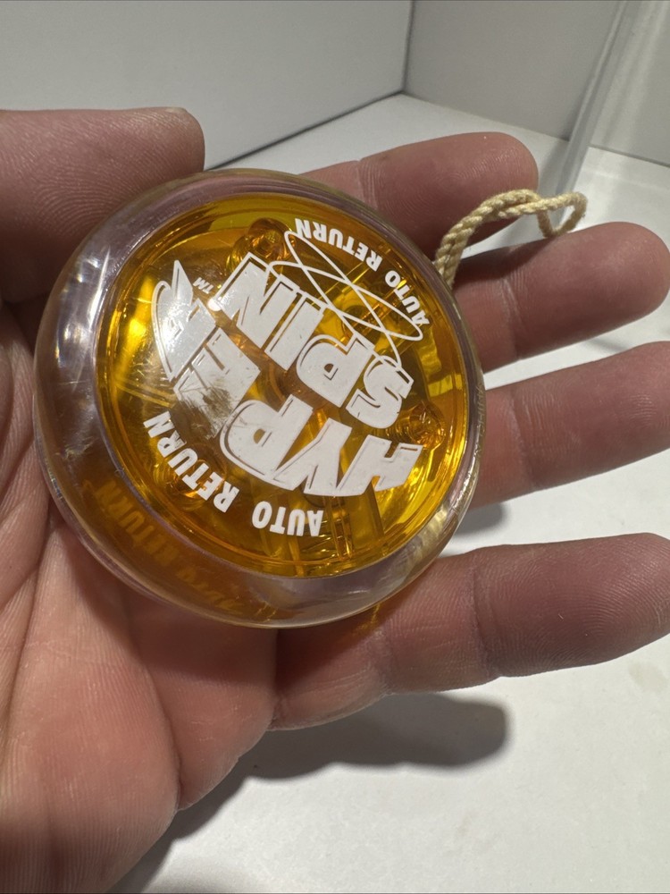 HYPER Spin Yellow Yo-yo Yo Baring String Auto Return