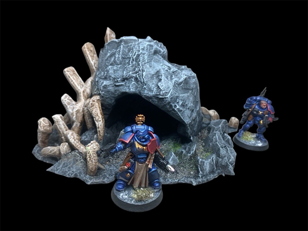 Giant Bones Scatter Terrain Painted Wargaming Tabletop Scenery