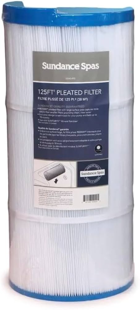 Sundance Spas OEM Pleated Filter (6540-490)