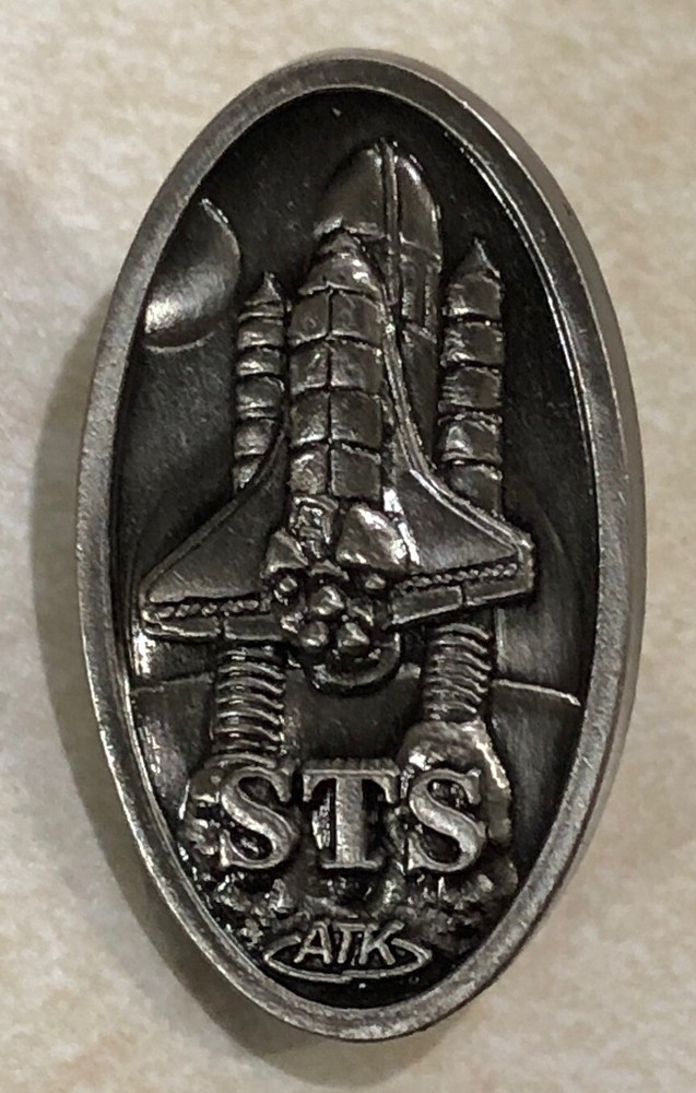ATK STS ELONGEATED PINBACK