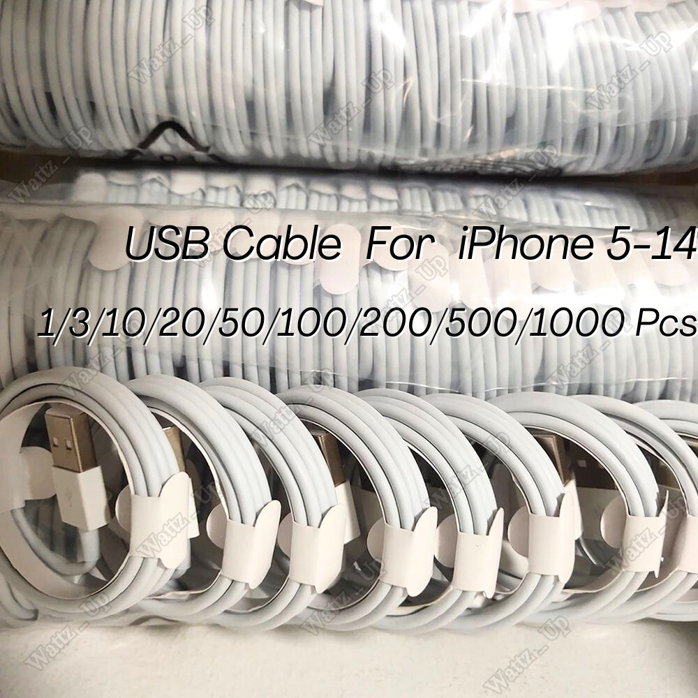 For iPhone 14 13 12 11 Pro Max XR 8 7 6 Fast Charging Cord USB Charger Cable Lot
