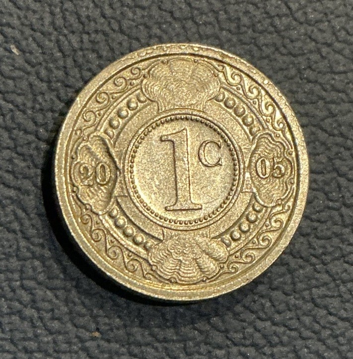NETHERLANDS ANTILLES 1 CENT - 2005 UNCIRCULATED