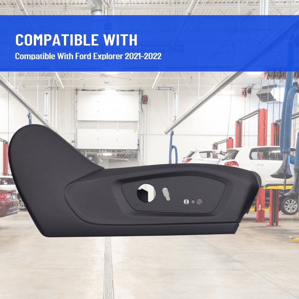 NEW For 20-23 Ford Explorer Front Seat Trim Panel Shield LEFT Driver Side BLACK