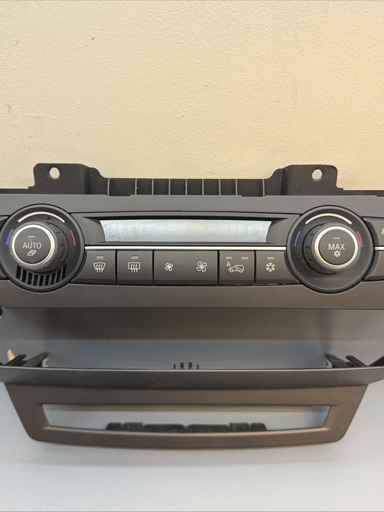 BMW 07-14 E70 E71 FRONT AC HEAT CLIMATE CONTROL TEMPERATURE UNIT PANEL 9262782