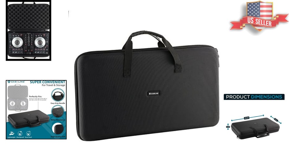 Waterproof Hard Case for Pioneer DJ Controllers - Compact & Lightweight