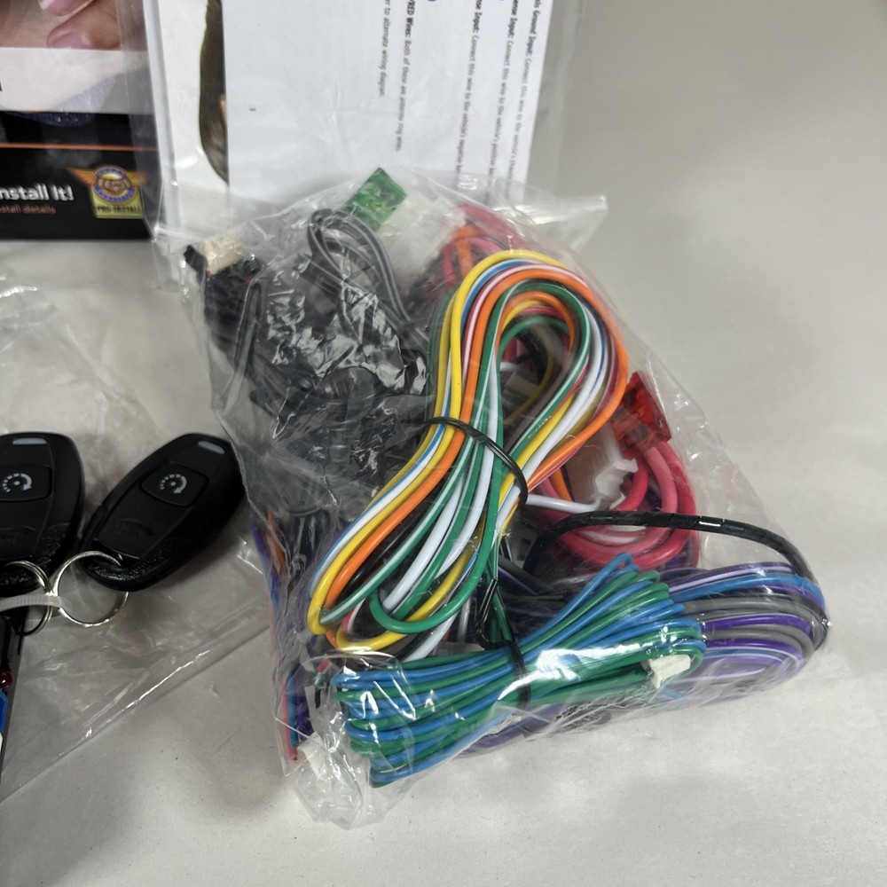 Brand New in Box Ready Remote Part # 24921B Remote Start System - Single Button