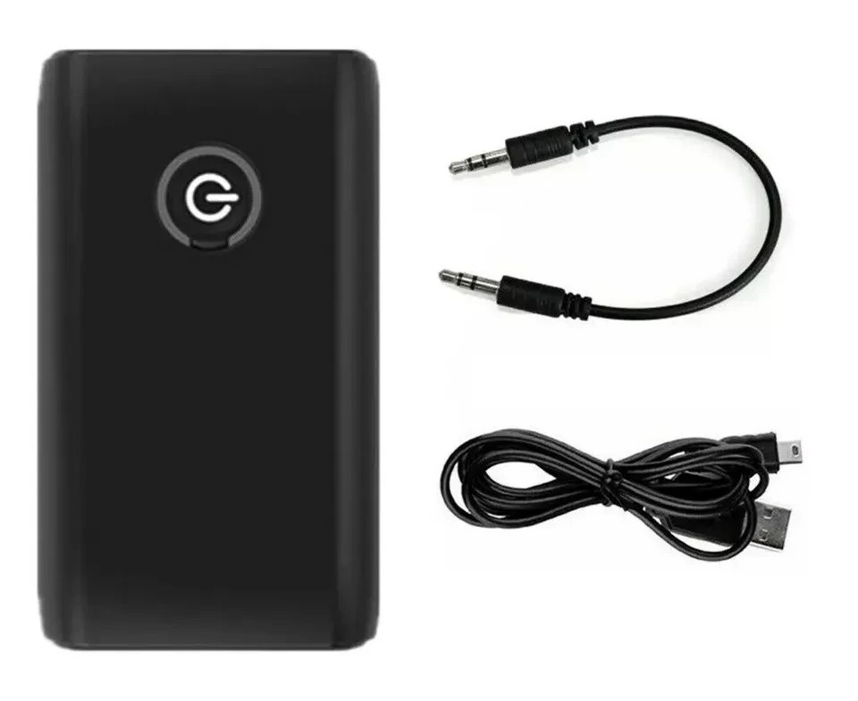 2-in-1 Wireless Bluetooth 5.0 Transmitter Receiver Adapter Audio 3.5mm Jack Aux