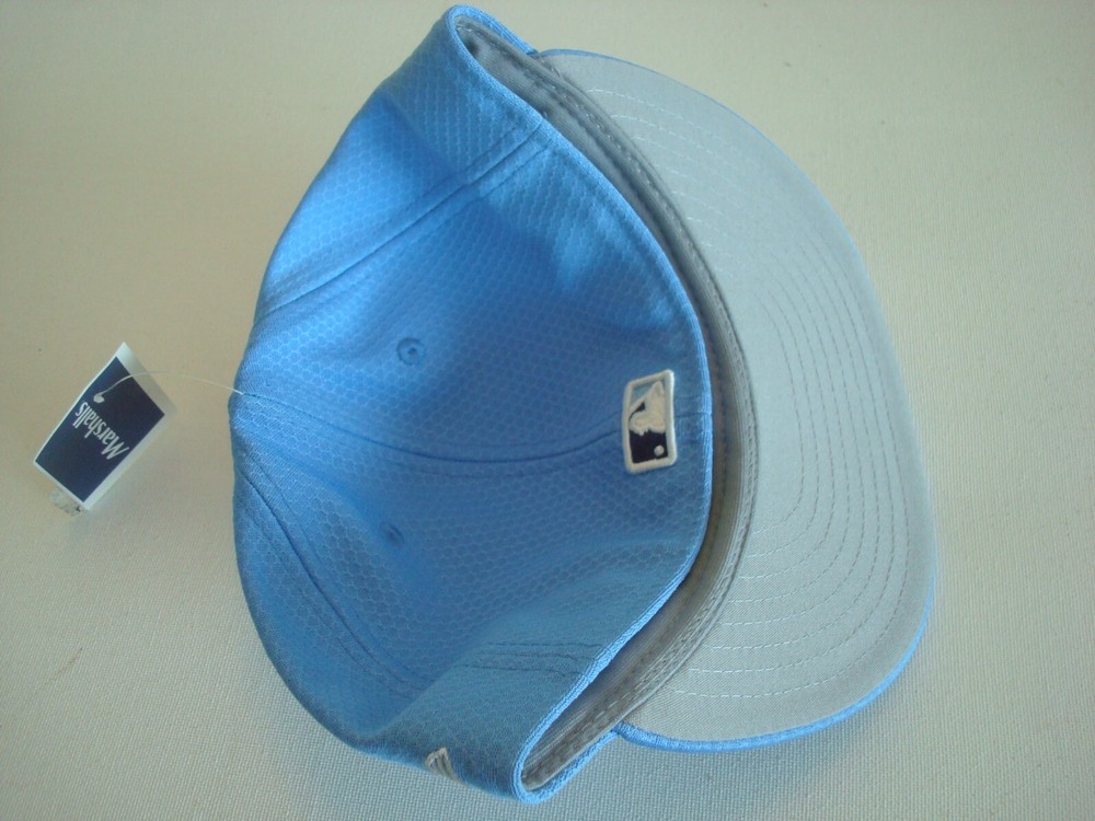 TAMPA BAY RAYS NEW ERA FITTED SIZE 7 SPLASH SCRIPT HAT CAP VINTAGE EE