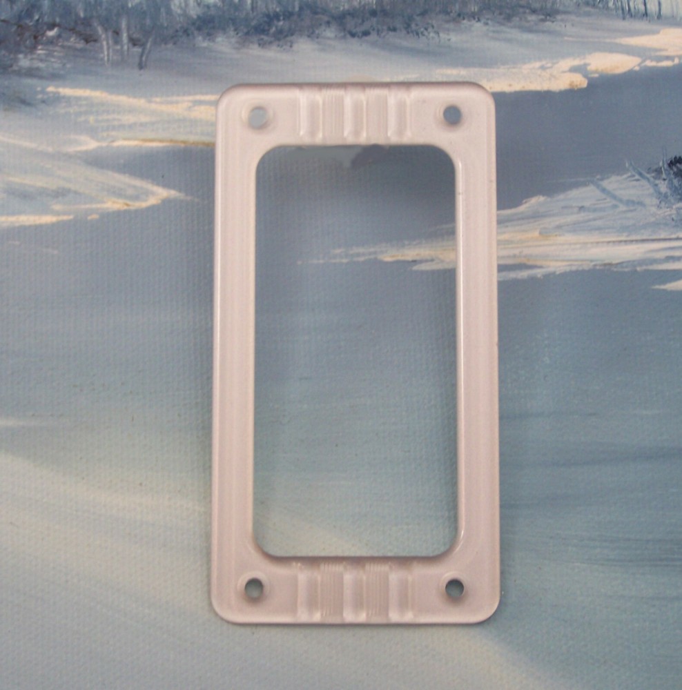 GENUINE GRETSCH SILVER PICKUP RING - BEZEL ~ 4 HOLE