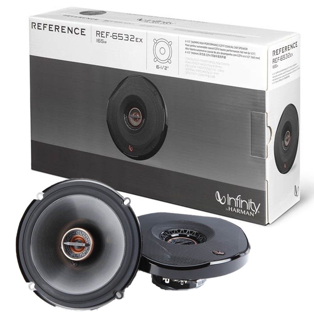 Infinity 6x9" Front & 6.5" Rear Door Speakers for 2002-2008 Dodge RAM 1500, 2500