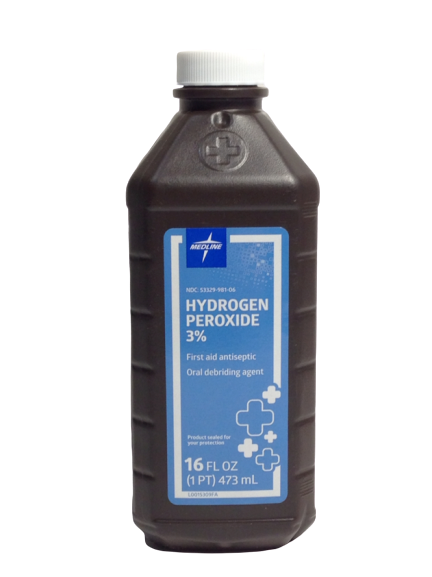 Medline Hydrogen Peroxide - 16oz