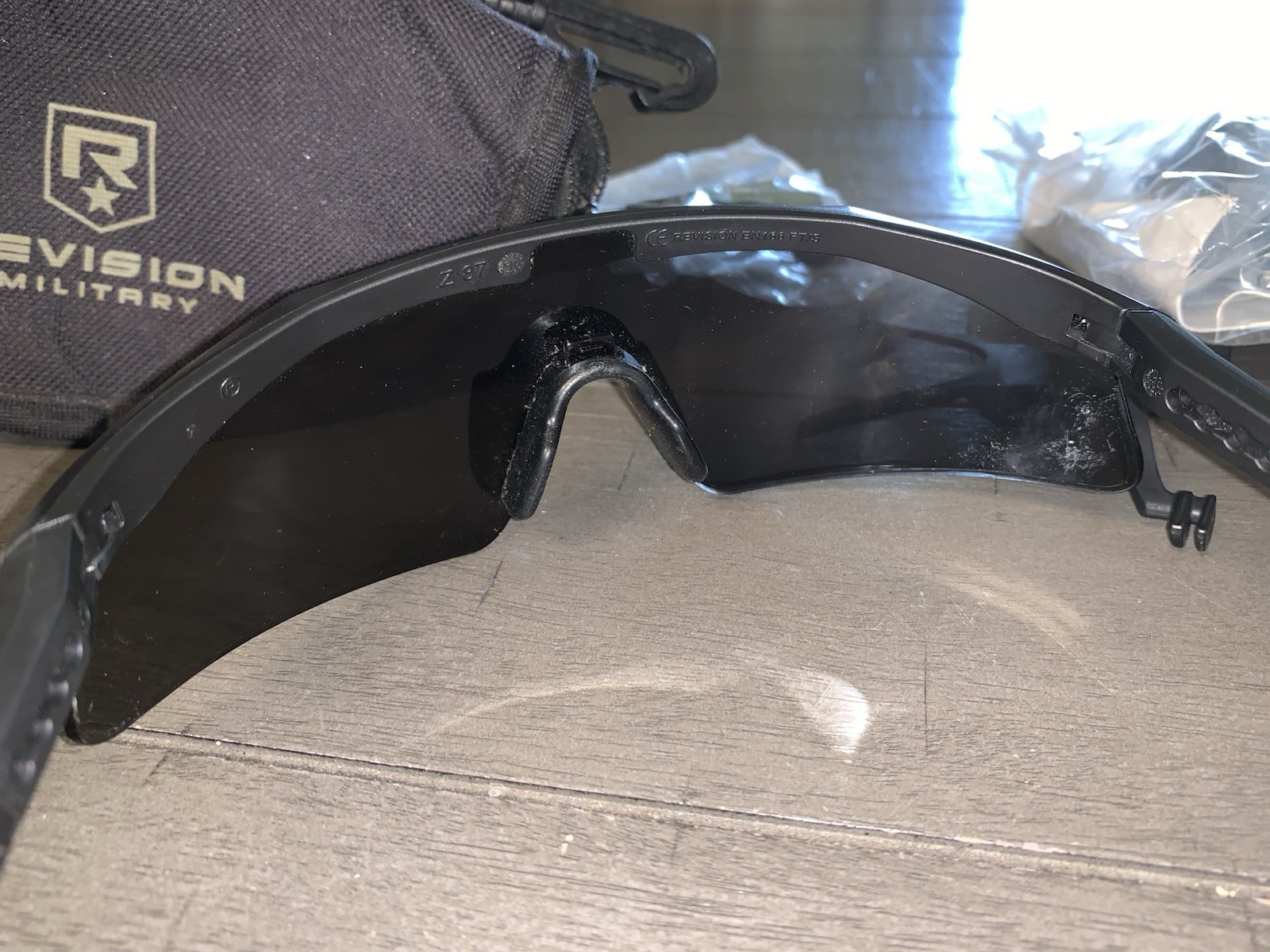 E4 US MILITARY APEL REVISION SAWFLY EYEWEAR SYSTEM GLASSES