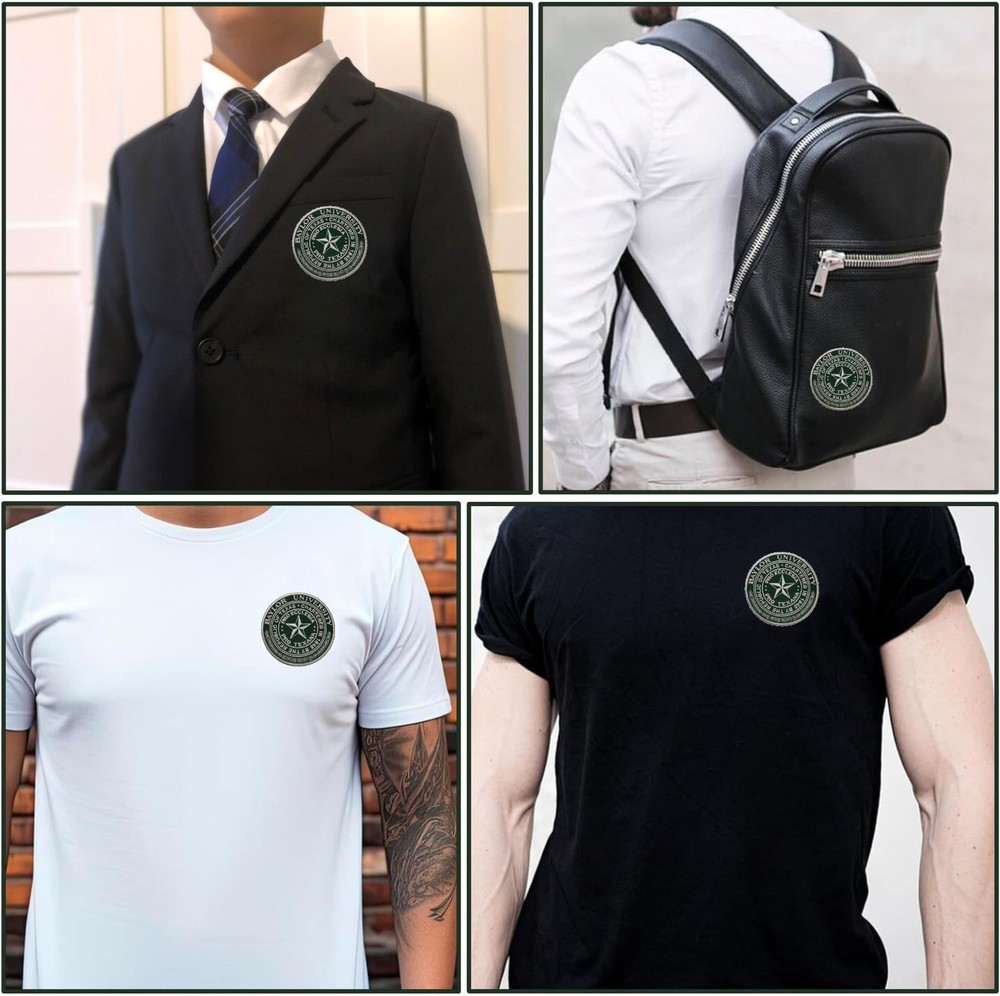 Baylor University Logo Iron On Patch - Sew Patch - Embroidered Patch