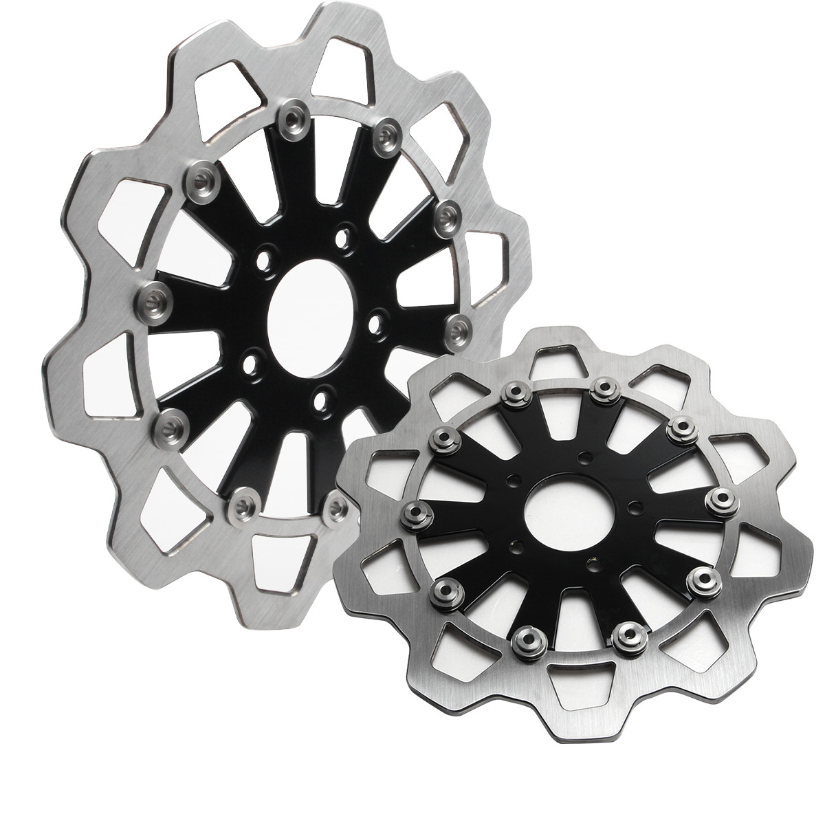 11.8" Front & Rear Brake Disc Rotors Set For Harley Touring Road Glide 2008-2022