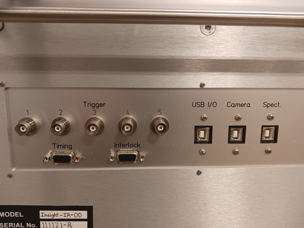 Insight Photon Machines High-Sensitivity Microanalysis Detection System IR-OO 00