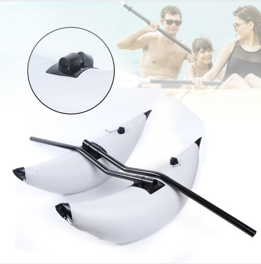 Inflatable Kayak Outrigger Stabilizer – Durable PVC Canoe Float Kit