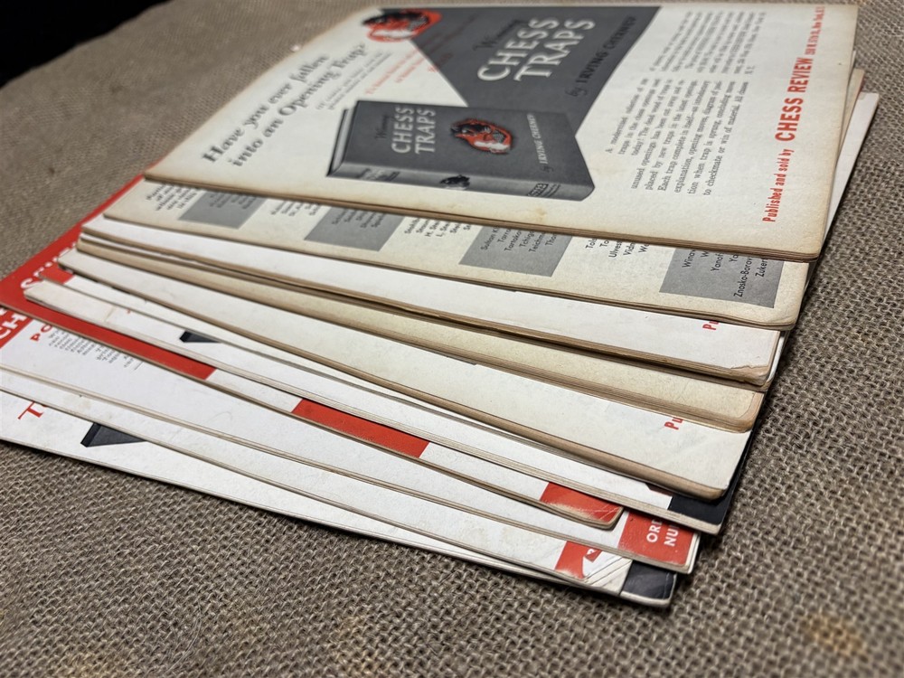 1947 Chess Review magazine, all 12 issues