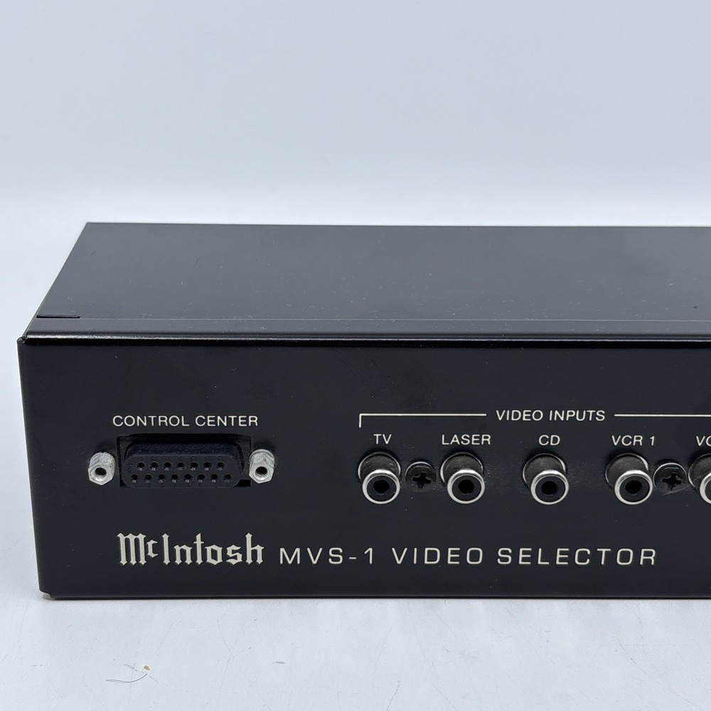 McIntosh MVS-1 Video Selector Control Center *Untested*