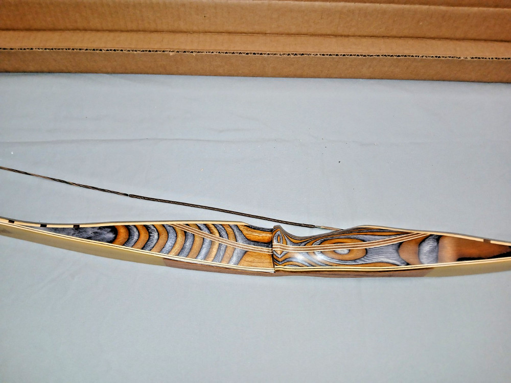 CHARRON ARCHERY - CUSTOM LONGBOW 62"AMO @ 48#