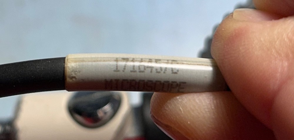 Microscope Lamp with Goose Neck Holder