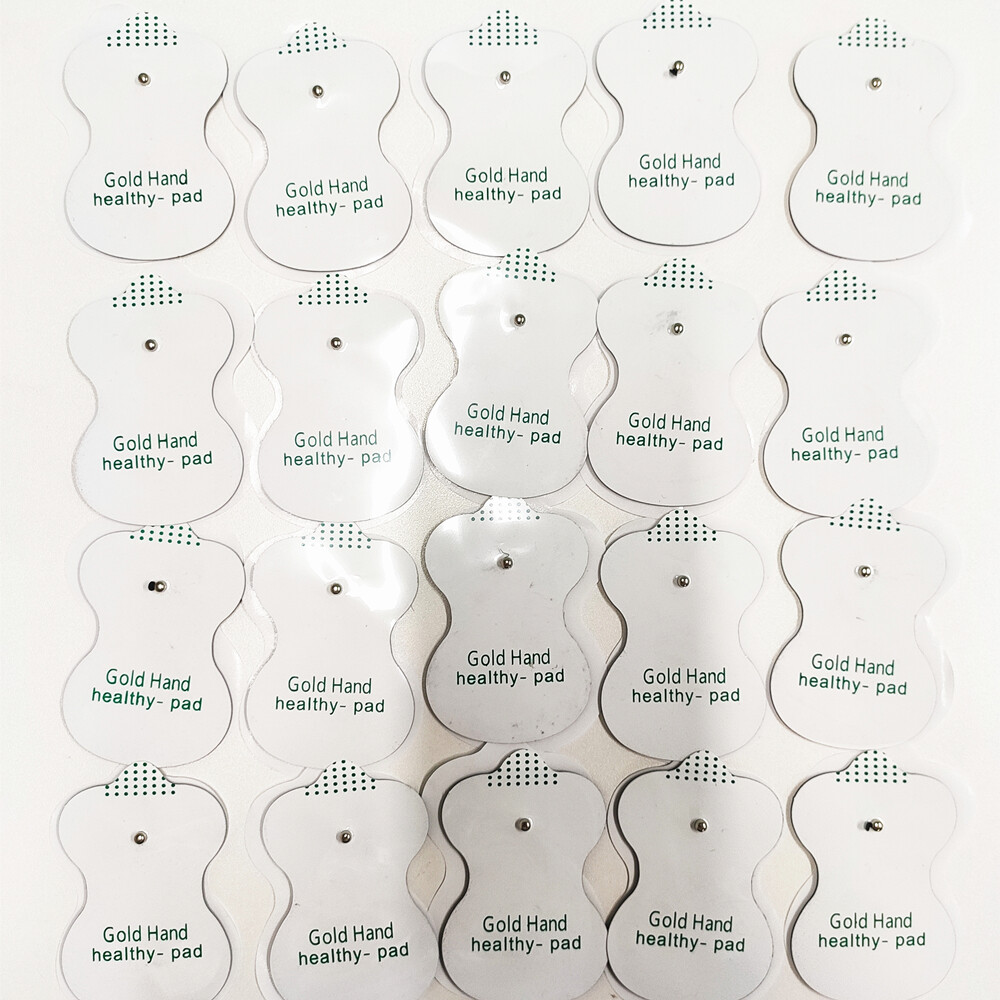 50PCS Snap On Replacement Pads For Pulse Massager & Electrode Tens Unit US