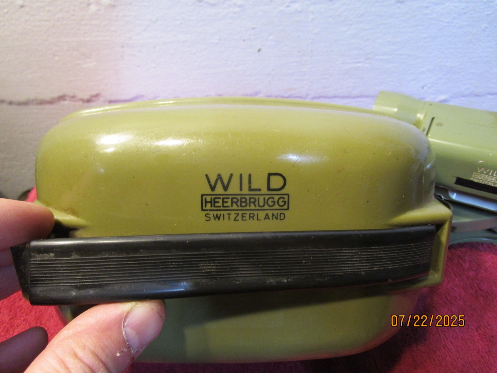 Vintage Wild Heersbrugg Transit Scope and Case Made in Switzerland