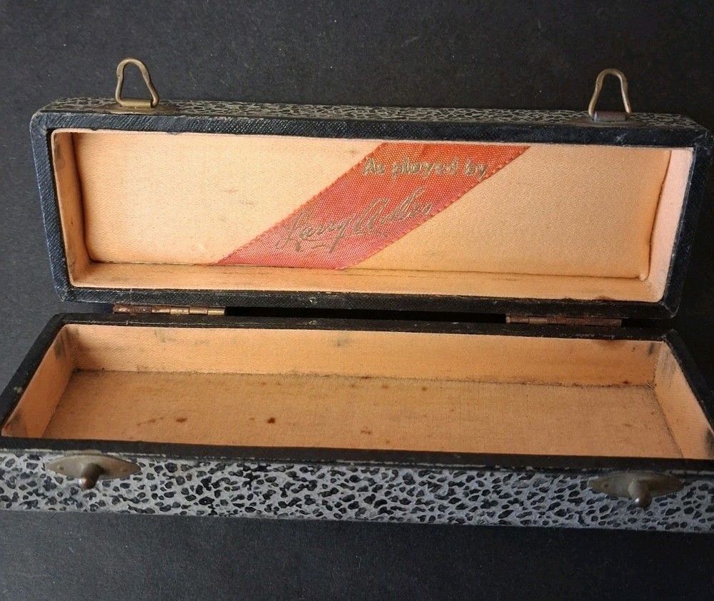 Vintage M. Hohner Super Chromonica Harmonica – German Made – Box Only