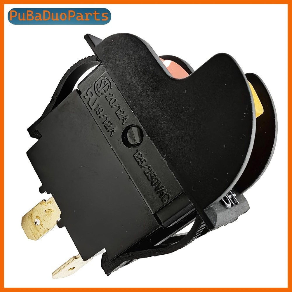 SW7B On-Off Toggle Switch 2 Prong, Replacement for Delta Table Saw, Drill Press,