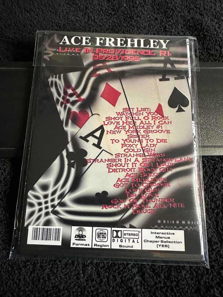 Ace Frehley - Live at the Strand 1995 DVD Kiss Comet