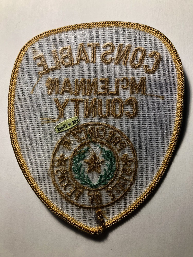 McLennan County Texas Constable Patch ~ Precinct 7