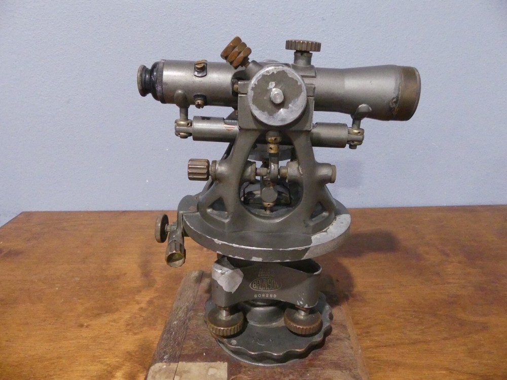 Vintage Brunson Transit Level Surveying Scope
