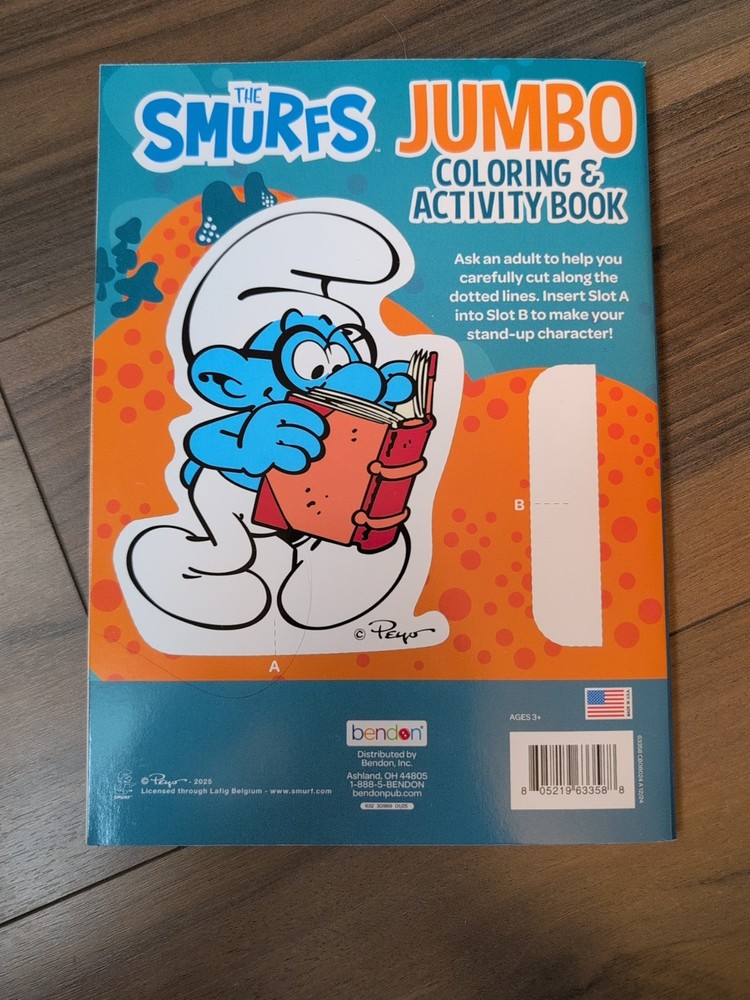 The Smurfs - Jumbo Coloring & Activity Book