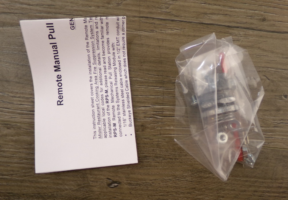 Brand New Buckeye Fire Equipment REMOTE PULL MODEL RPS-M S6