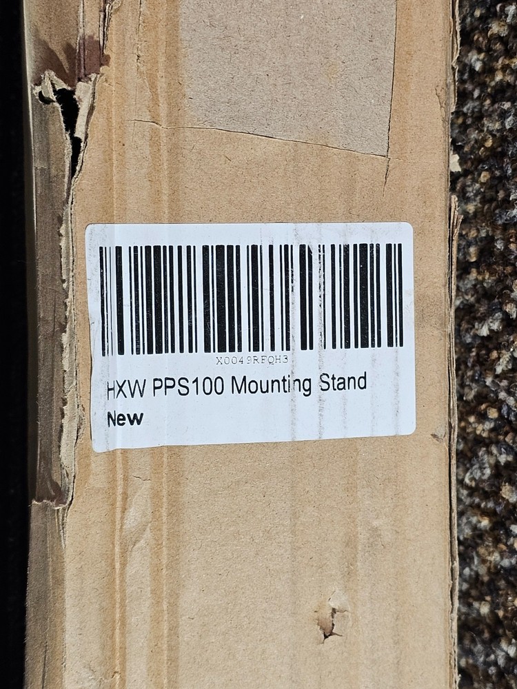 PPS100 Electronic Mounting Stand With Plate Holder, Double Braced