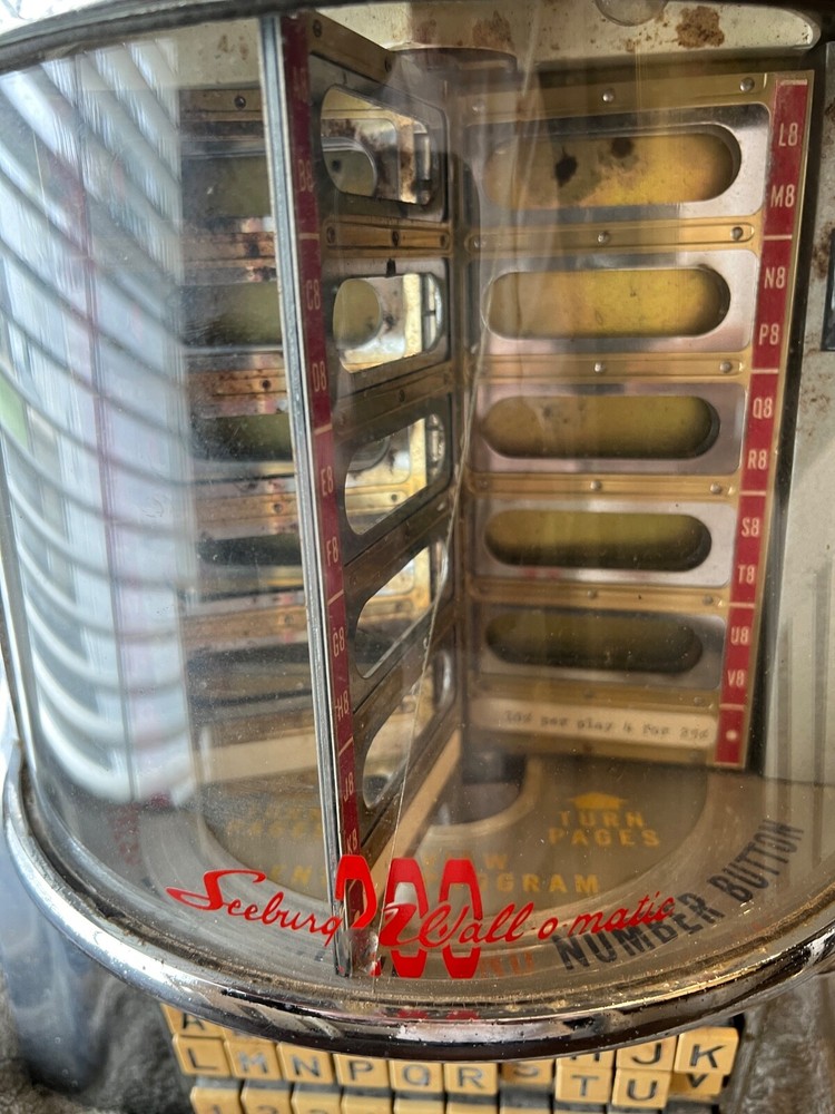 Wurlitzer wallbox 24Select. 1946-1950.